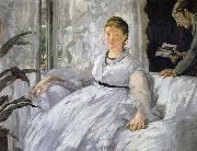 Edouard Manet Reading France oil painting artist